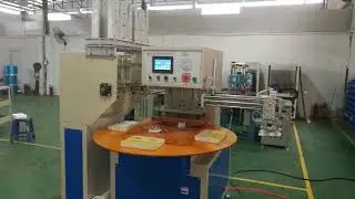 4 Stations Auto feeding turntable Blister Sealing Packing Machine with Robot
