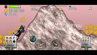 Hill Climb Racing 1 Police Car in Mars Gameplay in Polish