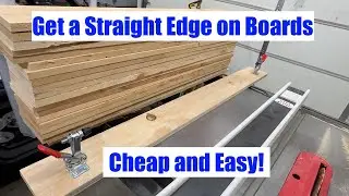 Get a Straight Edge on Boards Cheap and Easy