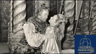 &ldquo;Date il segno, Paolo&rdquo; Celestina Casapietra, Gastone Limarilli FRANCESCA DA RIMINI. VENEZIA 22.03.69