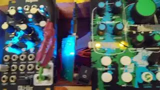 QU-bit Mojave - DIY Modular case from EastBeast Parts - Sound Demo