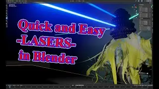 Easy LASERS in Blender