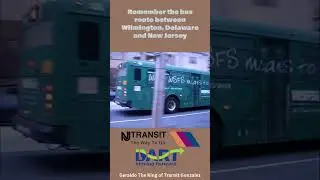 throwback transit video of nj transit route 423 in Wilmington Delaware. #busenthusiast #bus