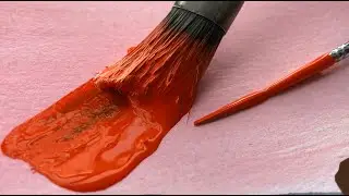 How to paint galaxy landscape with easy techniques | galaxy landscape painting for beginners
