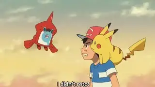 Ash Cute Fight With Rotom