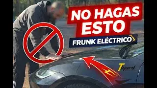 Instalaci&oacute;n del cierre el&eacute;ctrico del frunk Tlyard en el Tesla Model 3 Highland