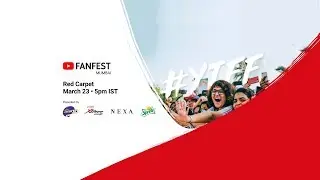 YouTube FanFest Mumbai 2018 - Red Carpet Livestream