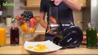 Storcator de fructe cu presare la rece Biovita Nutrimax 3 in 1