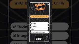 Python Trivia   Tuple 11 #coding #python #techcommunity #shorts #trending #viral #datascience