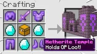 Minecraft, But There Are Custom Temples…