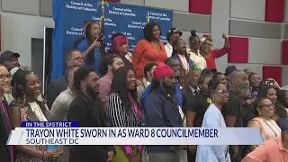 Trayon White sworn in as councilmember