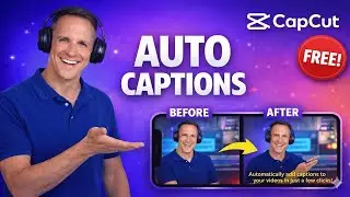 How to Add Captions in CapCut PC (Auto Captions Tutorial for Beginners)