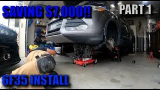 Ford Escape Transmission Install &ndash; DIY 6F35 Swap (AWD) | Part 1