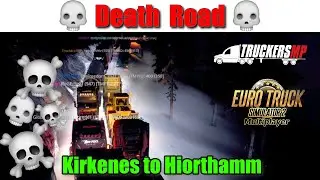 TruckersMP - Death Road - Kirkenes to Hiorthamm - 116 km