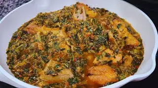 How To Make Spinach Sauce// Ghanaian Spinach Stew @gloriousliving6298 #delicious