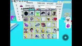 Showing my rich inventory in pop it trading Roblox