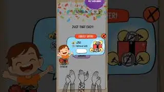 Brain Test: Tricky Puzzles - The Best Brain Teaser Game , level 14  #braintest, #playwithharry