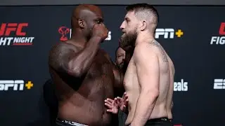 Encaradas da Pesagem | UFC Vegas 45: Lewis x Daukaus