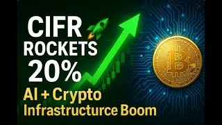 CIFR взлетел на 20% | Бум ИИ и криптоинфраструктуры | Обзор выходных по майнингу шифров
