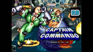 1991 [60fps] Captain Commando (World) Baby NoRecovery NoMegaCrash Hardest Nomiss ALL