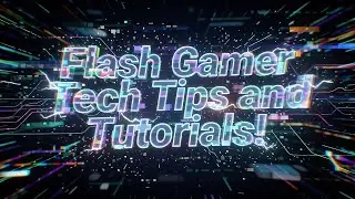 🎮 Flash Tech and Modding Stream Laptop Server maintenance📺! Welcome to another tech tutorial! #diy