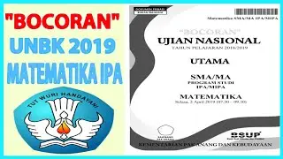 #unbk2019 Pembahasan Bocoran UNBK Matematika 2019 - Garis yang meninggung kurva