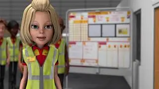 e-learning for DHL by voice over actress Carolyn Saint-P&eacute;