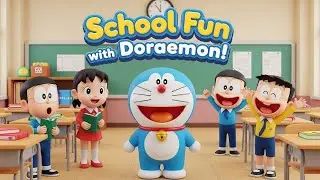 Doraemon School Fun Episode 2 | Funny School Day Adventures | 3D Cartoon for Kids