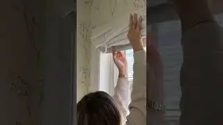 No Drill William Morris Shades Installation