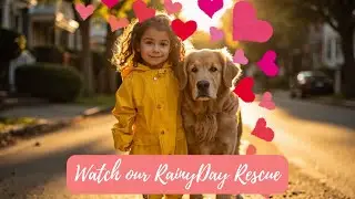 🌧️ Rainy Day Rescue | Maya, Milo & a Kindness That Changed Everything ❤️🐶