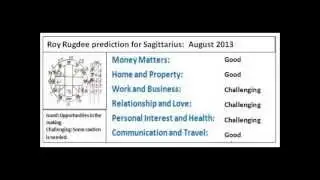 Sagittarius August 2013