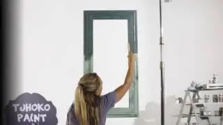 Tjhoko Paint - Distressed Paint Technique Using Vaseline