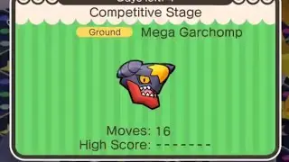 Pokemon Shuffle - Special Stage - Mega Garchomp (Competitive Stage - 9,500 coins used)
