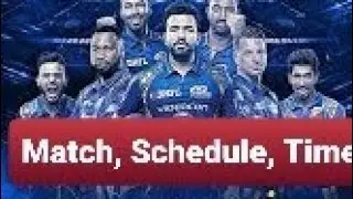 TATA IPL2022: Mumbai Indians(MI) Match list   #ipl2022  #mumbaiindians