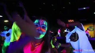 Neon Light Dance Team At Get Air