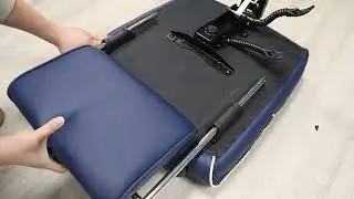 Office Desk Chair with Foot Rest High Back Adjustable Backrest Executive Office Chair