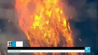 US - California wildfires force 82.000 people out of their homes, 