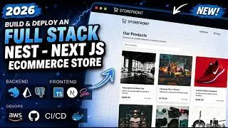Full-Stack E-Commerce with NestJS & NextJS (Prisma, PostgreSQL, Docker, CI/CD, AWS) Backend in 2026
