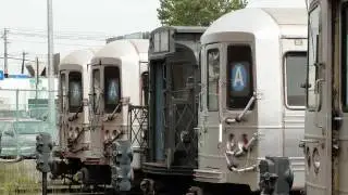 IND Rockaway Park Line: R1/R9 Nostalgia Train at Rockaway Park-B116th St