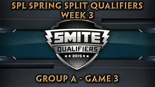NA SPL Spring Split Qualifiers Week 3 - Group A: Game 3