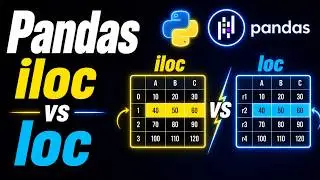 🆚 PANDAS ILOC vs LOC Explained (Python Tutorial for Beginners)