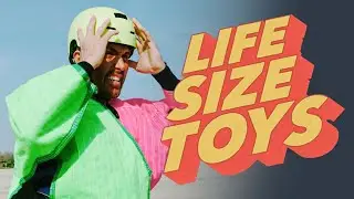 Life Size Toys: Velcro Toss and Catch
