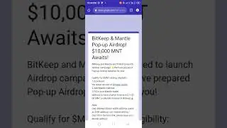 10,000$ Airdrop Distribution from Bitkeep wallet Started today 28 to 3rd August.