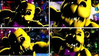 ALL FREDBEAR JUMPSCARES! Ultimate Custom Night (All Offices)