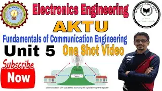Fundamentals of Electronics || unit 5 || modulation || radar || satellite #communication #modulation