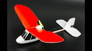 Upgrade Hand Throwing Airplane Toy to mini RC Airplane
