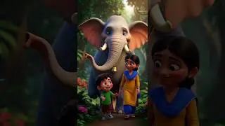 🌿  माया दिदी र गणेश हात्तीको साहसिक यात्रा | Kids Story #aamakokatha #shorts #shortsfeed