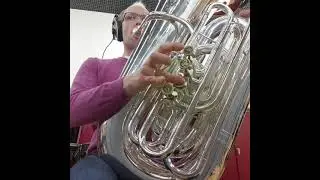 ☆Epic Tuba Part☆Recording session-Black Out-Alexander Reuber& Musikkorps der Bundeswehr, ZO CC-Tuba
