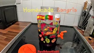 Paulbhustlin85 Makes- Sangria a Refreshing Spanish Portuguese Alcoholic Cocktail at Home!