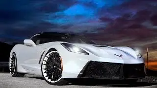 Corvette Stingray on Black 20